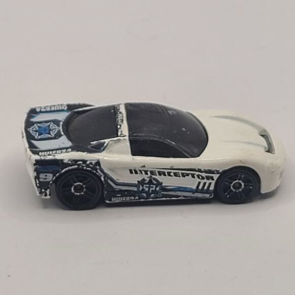 Hot Wheels 2001 loose diecast 40 Somethin INTERCEPTOR HWE624 Police vehicle - Picture 1 of 5
